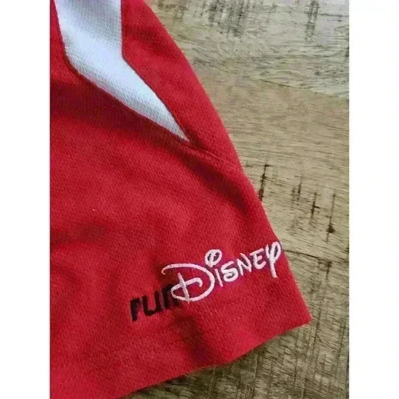 Run Disney Champion Double Dry Women’s Shorts Size Large Red - Picture 9 of 9
